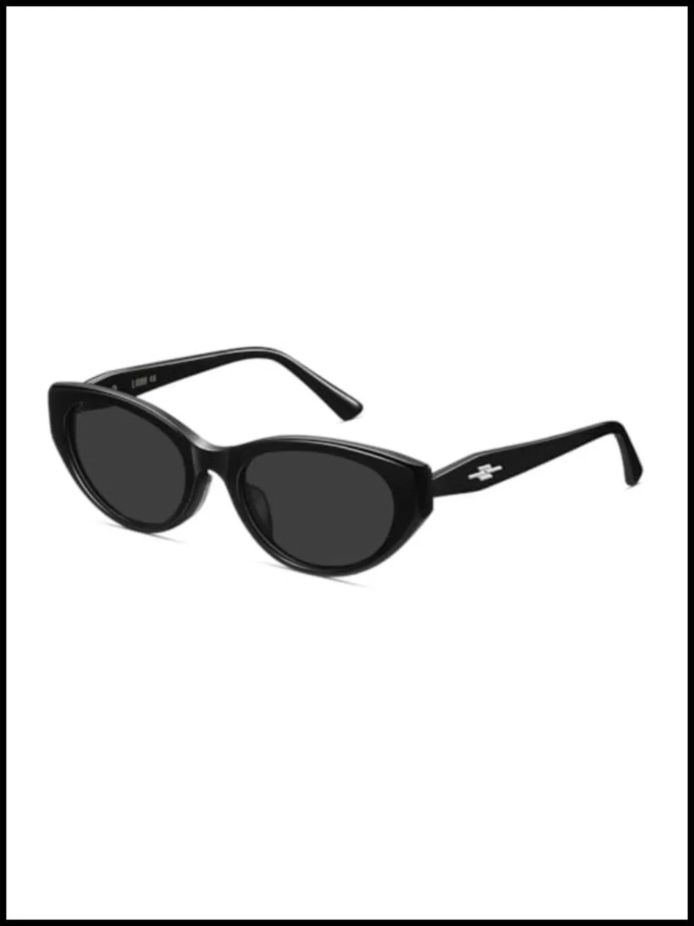 Retro Cat Eye Sunglasses with UV400 Protection, Polarized Nylon Lenses, Acetate